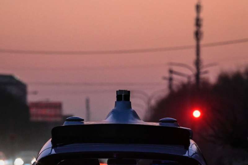 radar taxi baidu autonome pekin
