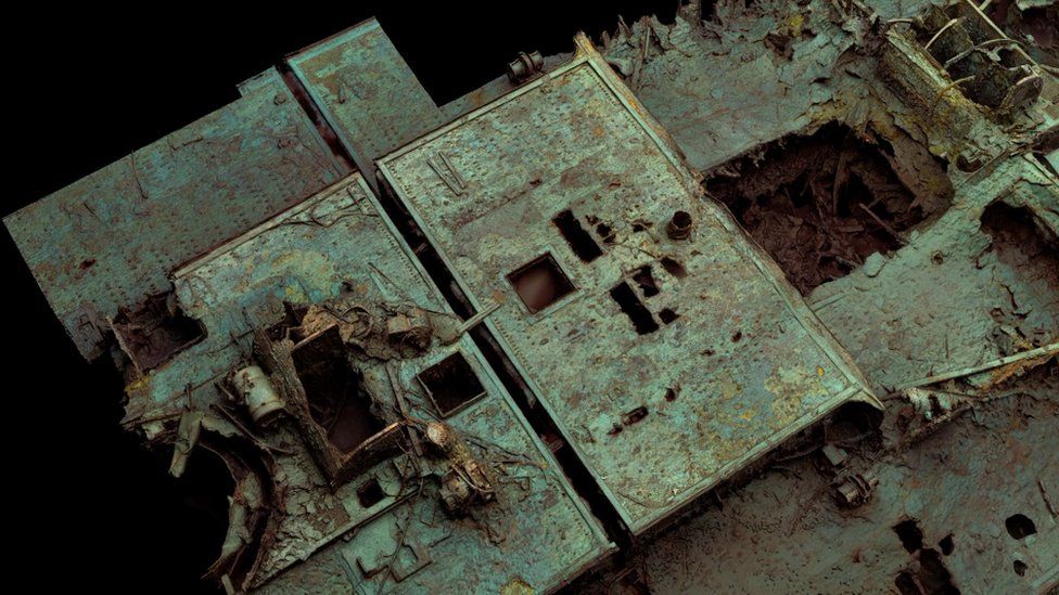 titanic scan 3d 3